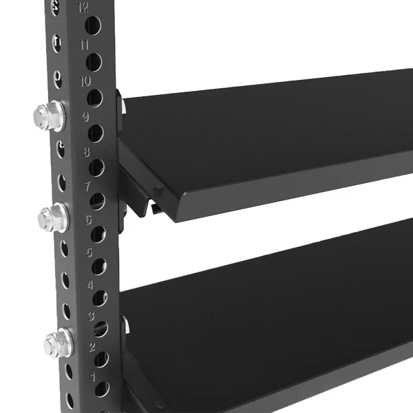 1.1m Dual Dumbbell Storage Shelf - Vanta Series - Image 2
