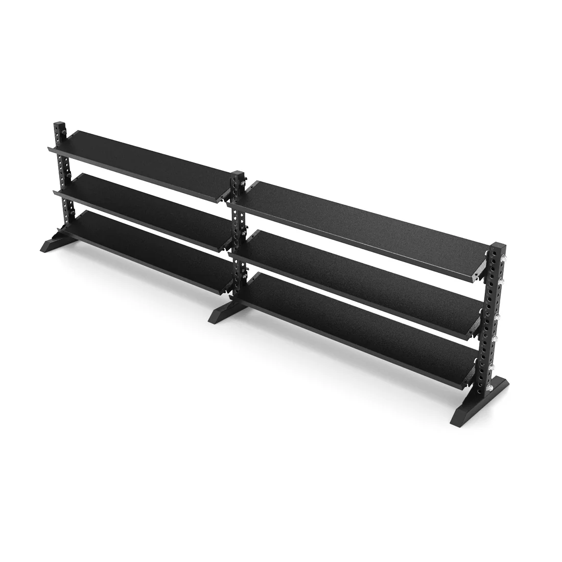 1.1m Dual Dumbbell Storage Shelf - Vanta Series - Image 4