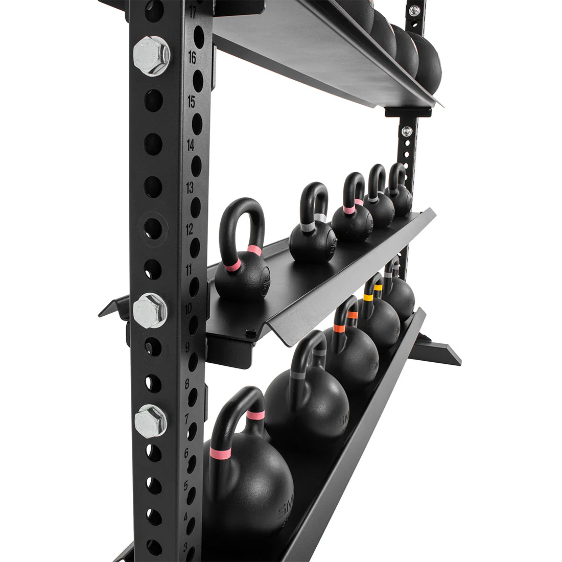 1.7m Storage Shelf 3 x Flat + 1 x Ball - Vanta Series - Image 7