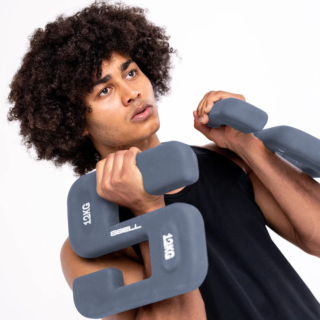 SBELL Midnight 12kg - Ergonomic Cross-functional Weight - Image 3