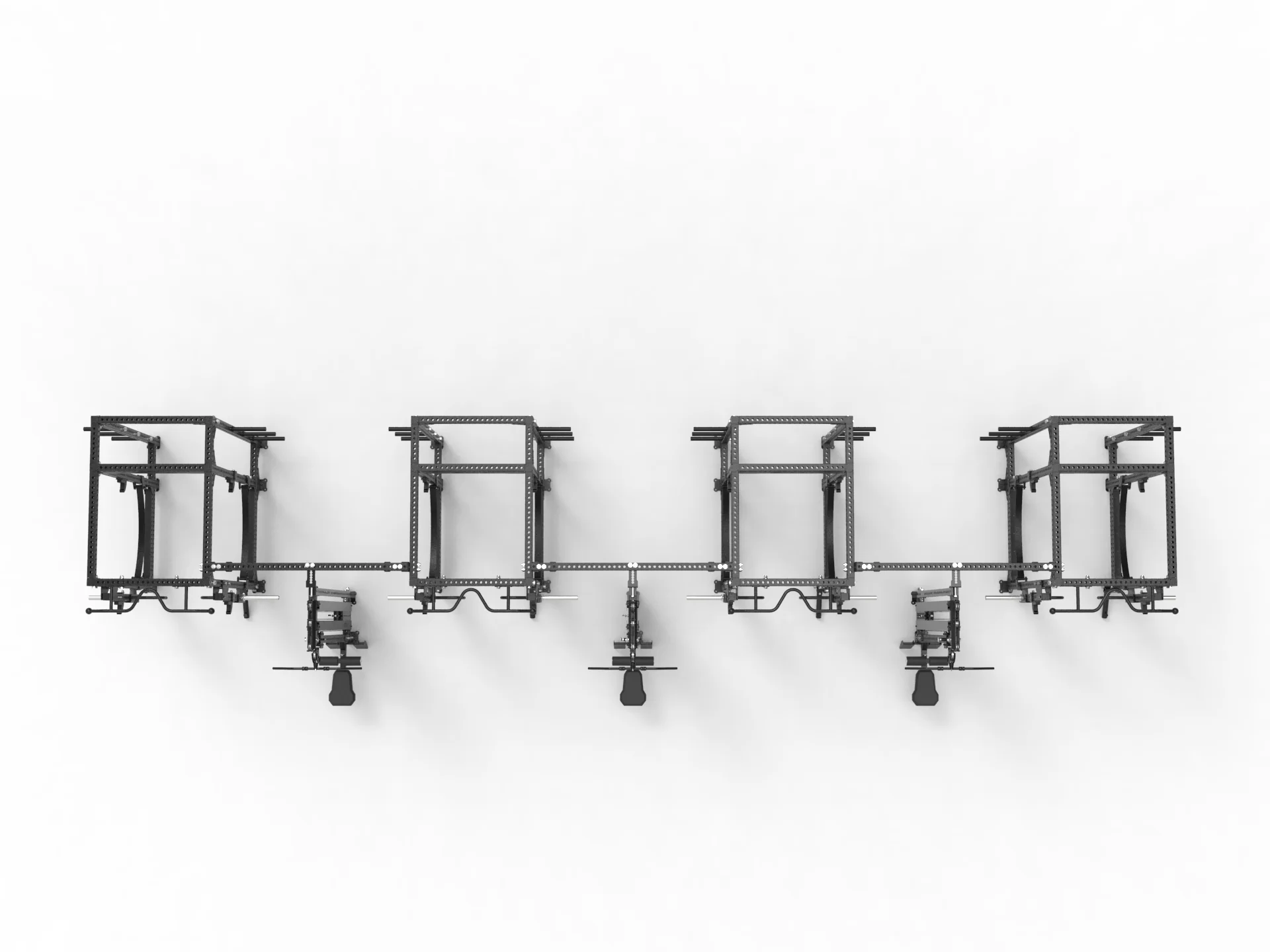 PRE ORDER - ETA MID JUNE: 4 Cell with 3 x Lat Pull Towers - Vanta Series - Image 2