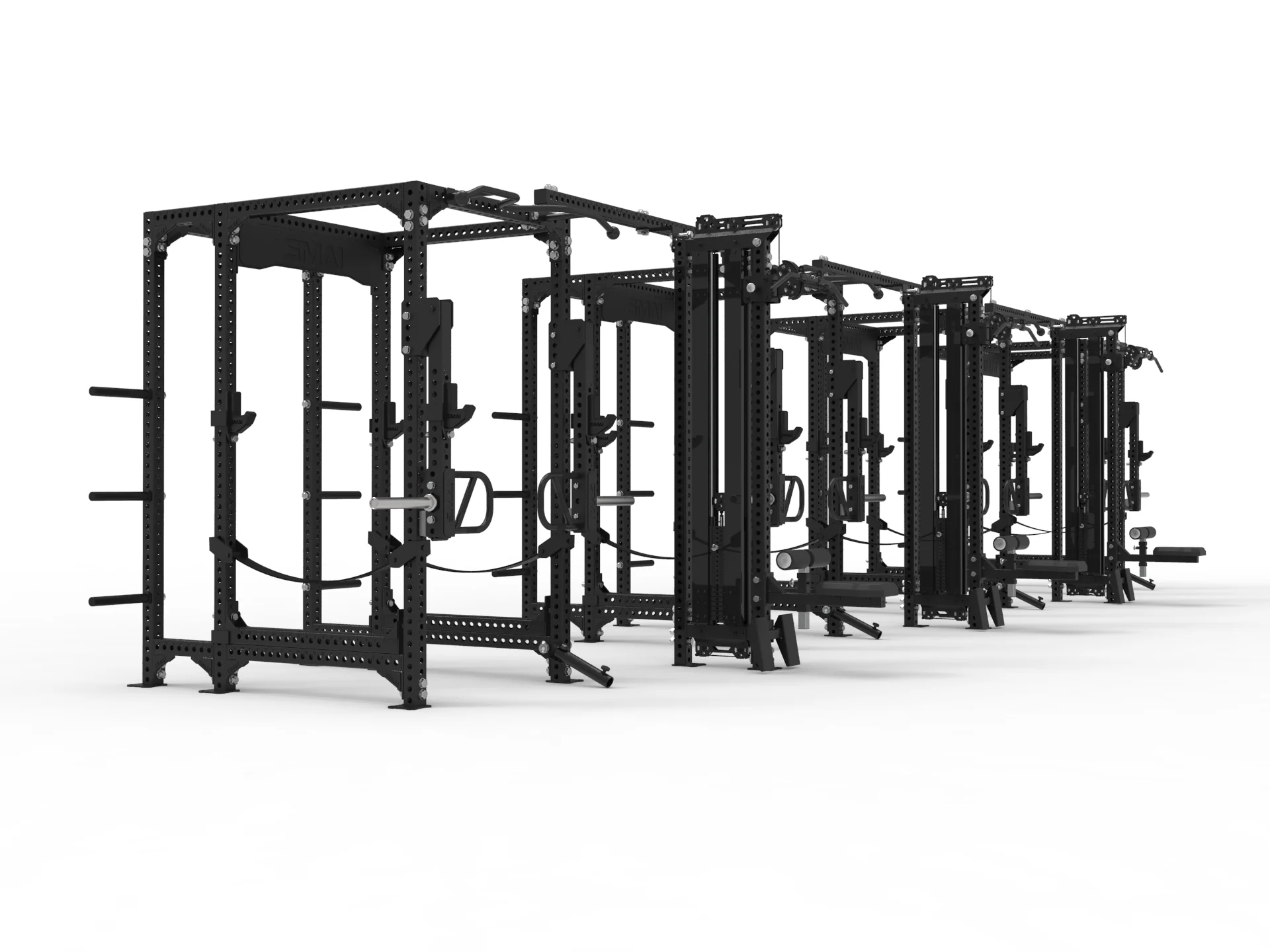 PRE ORDER - ETA MID JUNE: 4 Cell with 3 x Lat Pull Towers - Vanta Series - Image 3