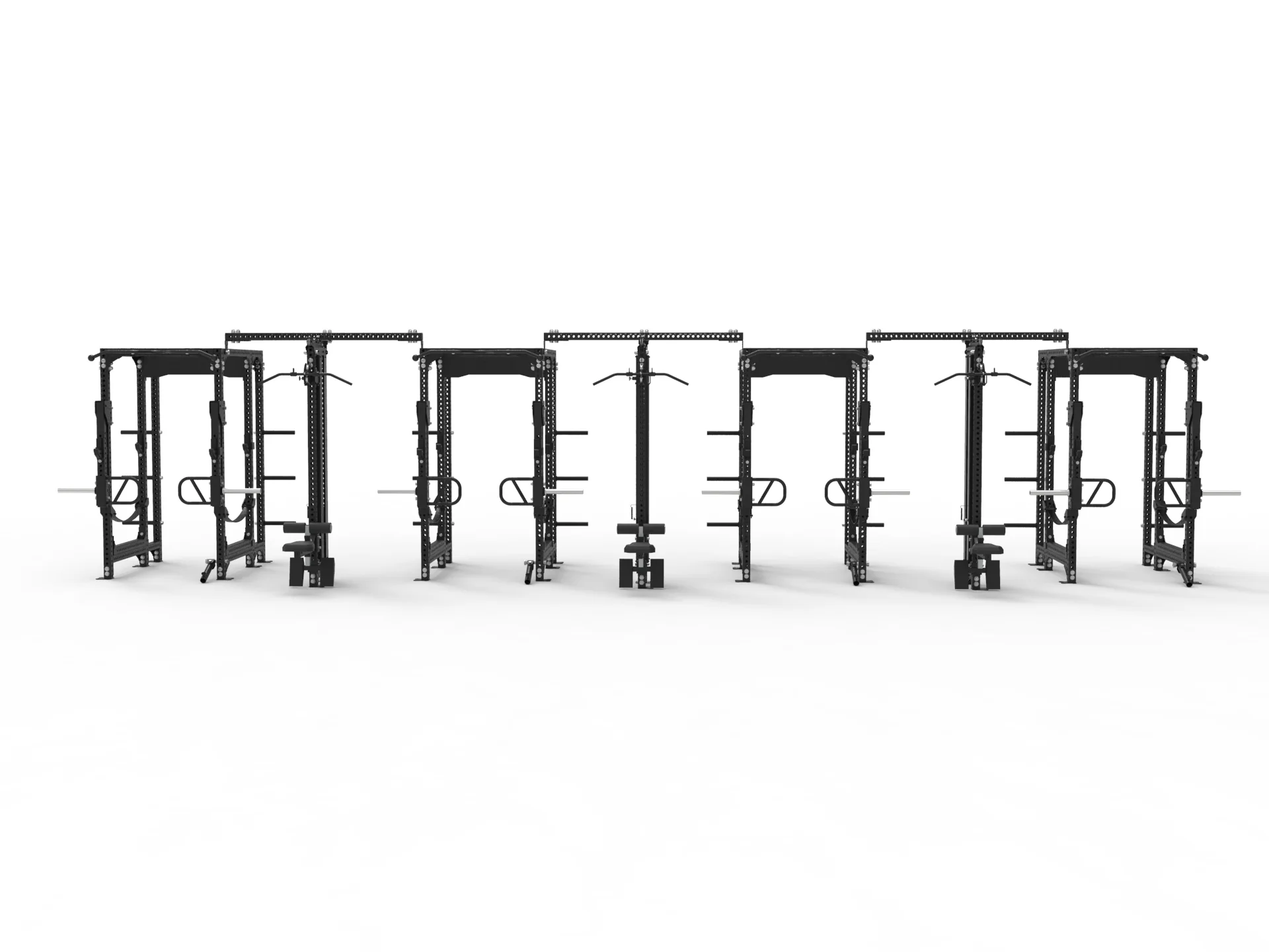 PRE ORDER - ETA MID JUNE: 4 Cell with 3 x Lat Pull Towers - Vanta Series - Image 4