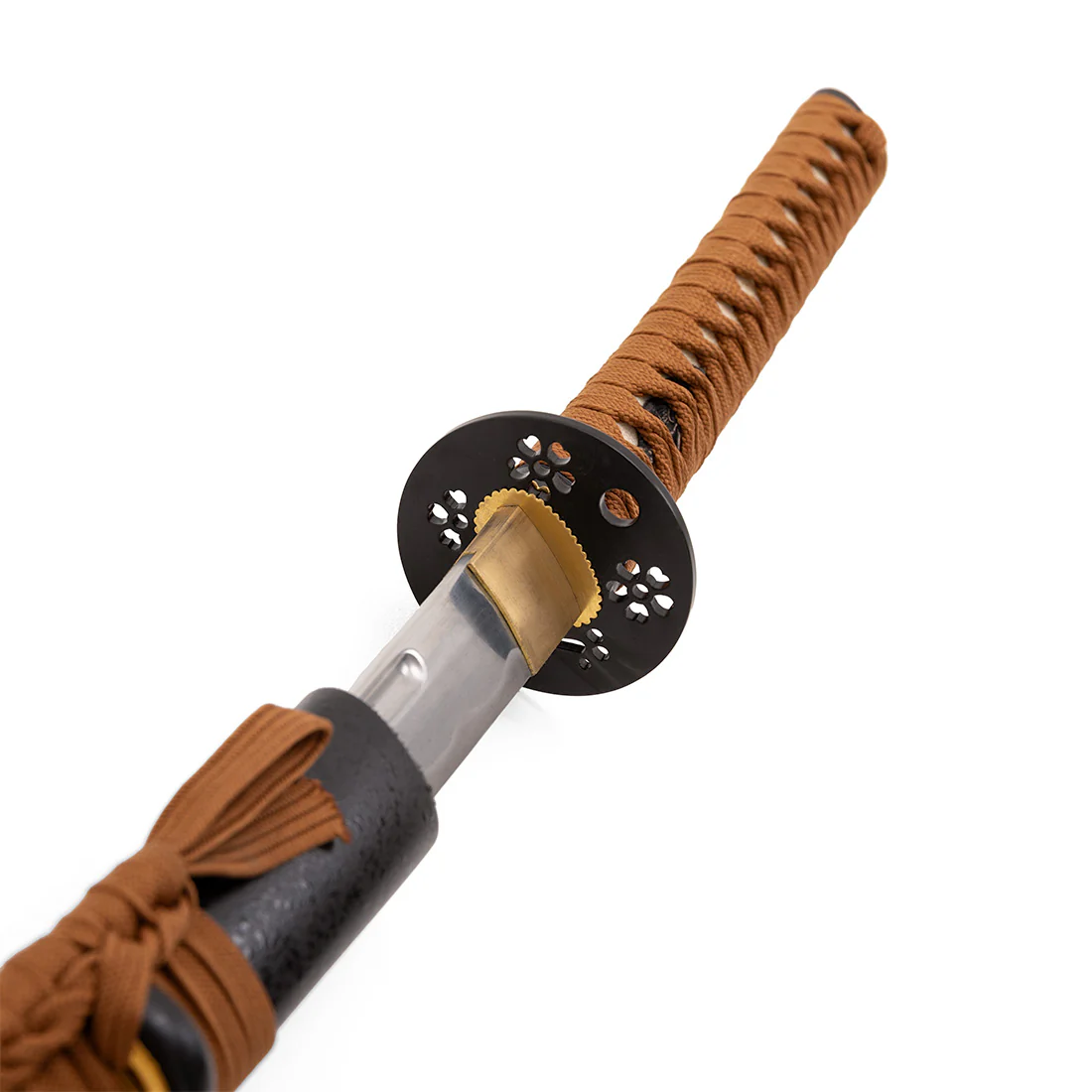 Aluminium Brown Display Katana - Draelthorn - Image 4