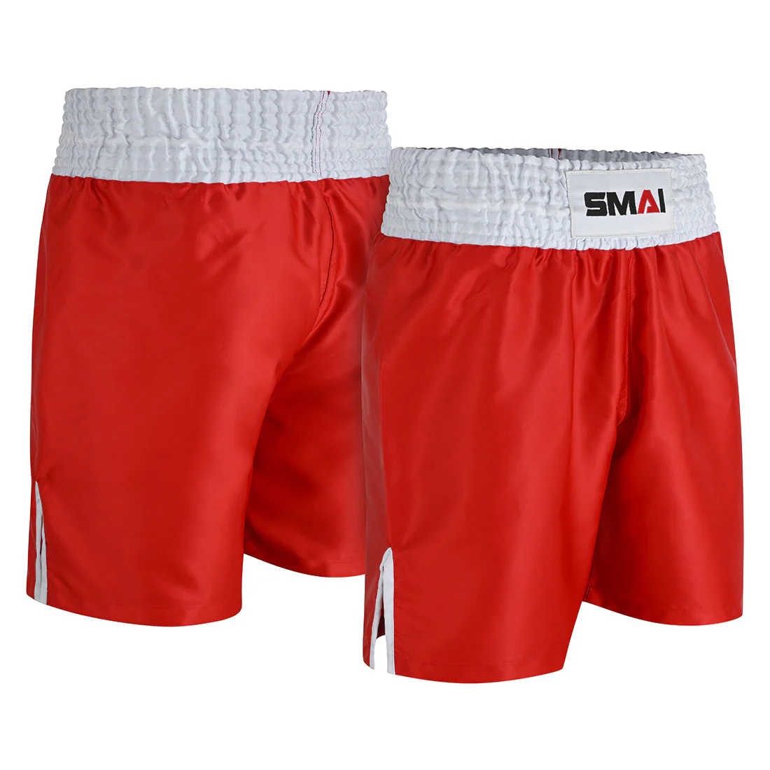 Boxing Competition Shorts - Red - Image 2