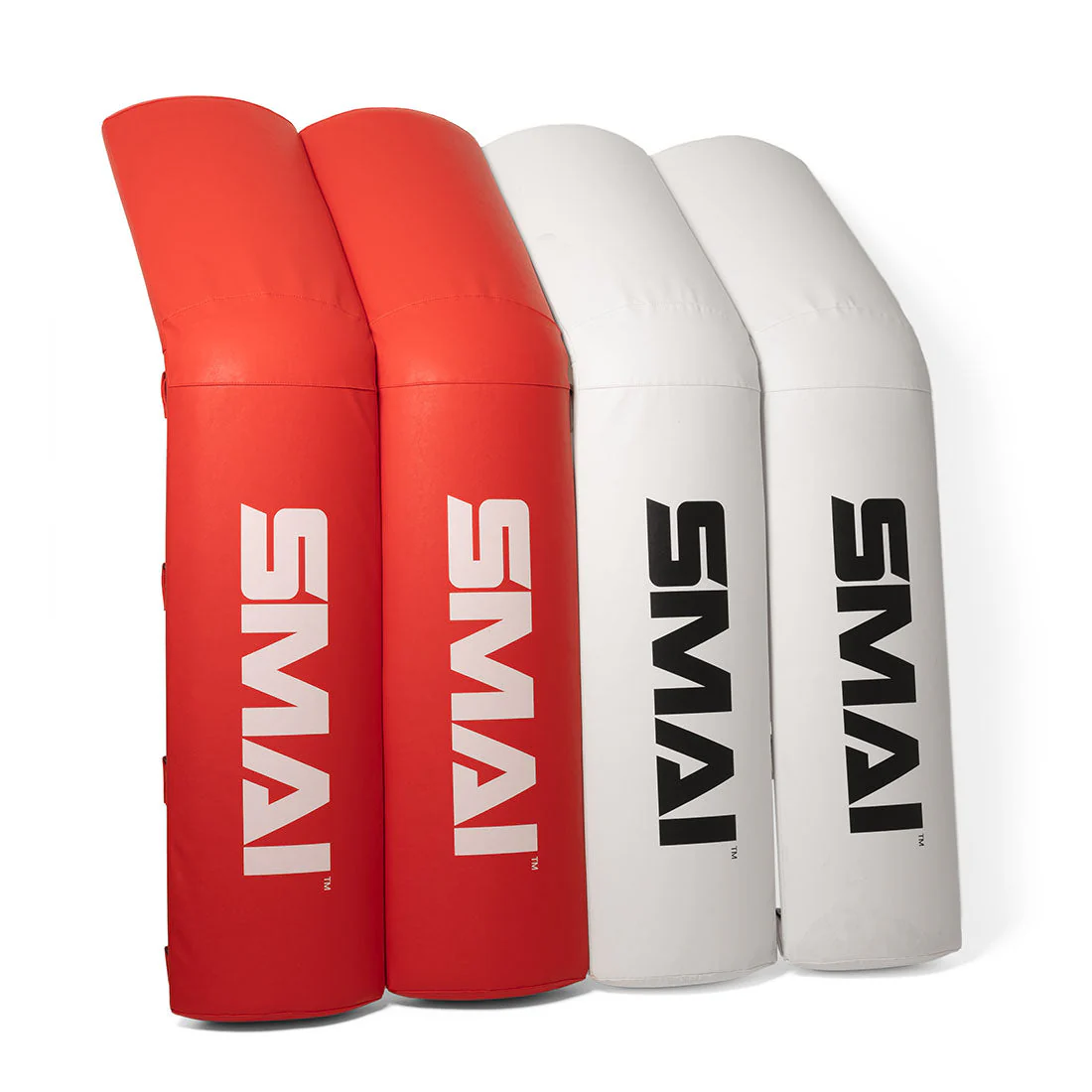 Boxing Ring Corner Pads - Red | White