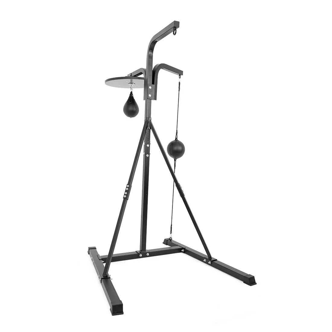 3 in 1 Boxing Bag Stand with Speed Ball + Floor to Ceiling Ball - Image 3