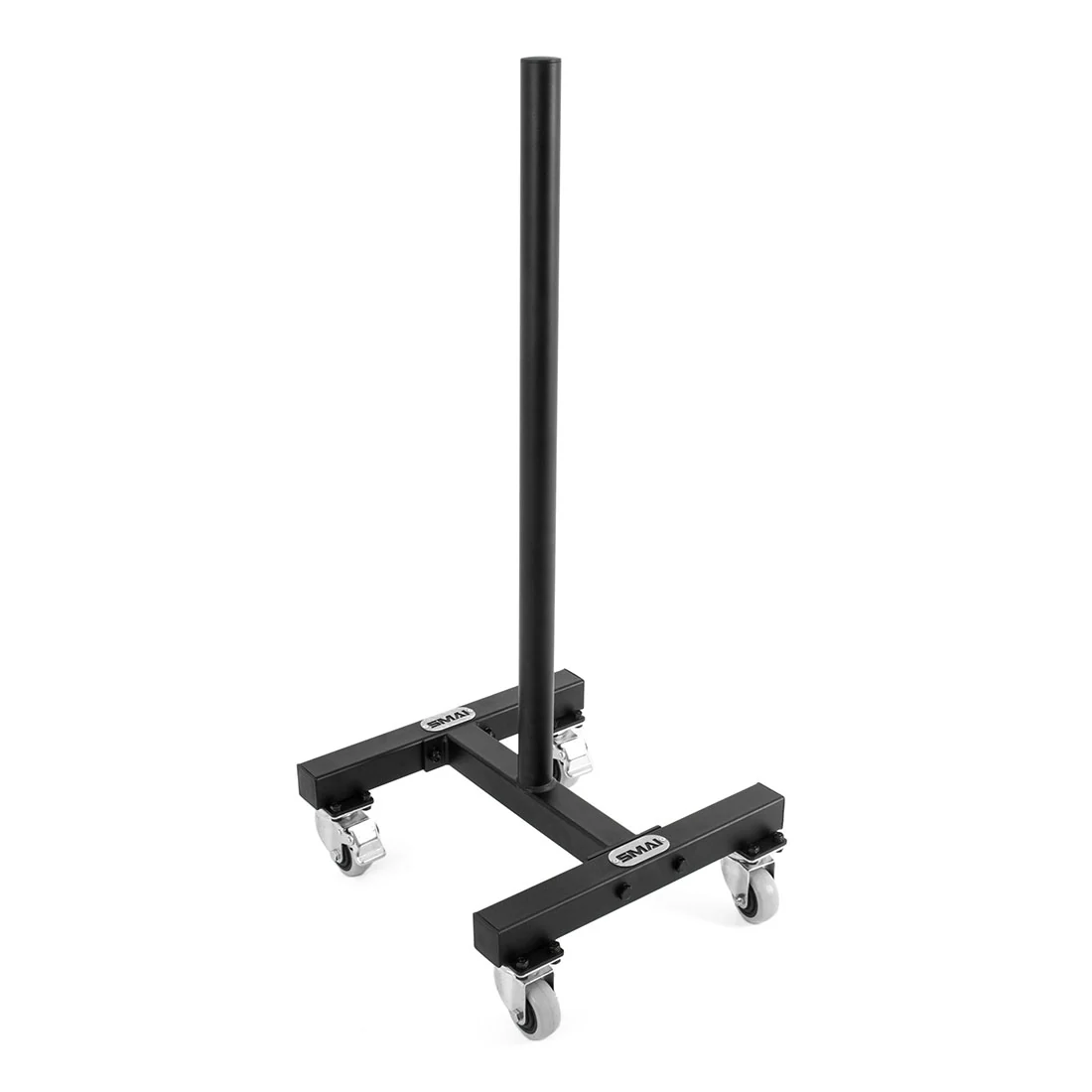 Bumper Plate Storage Stacker with Wheels