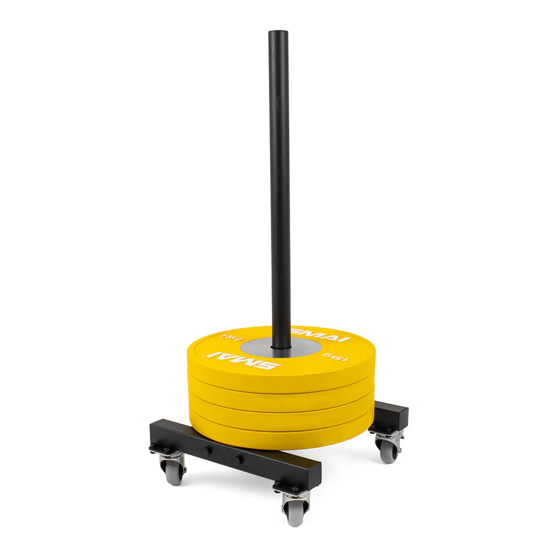 Bumper Plate Storage Stacker with Wheels - Image 10