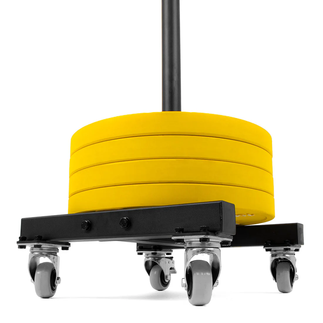 Bumper Plate Storage Stacker with Wheels - Image 2
