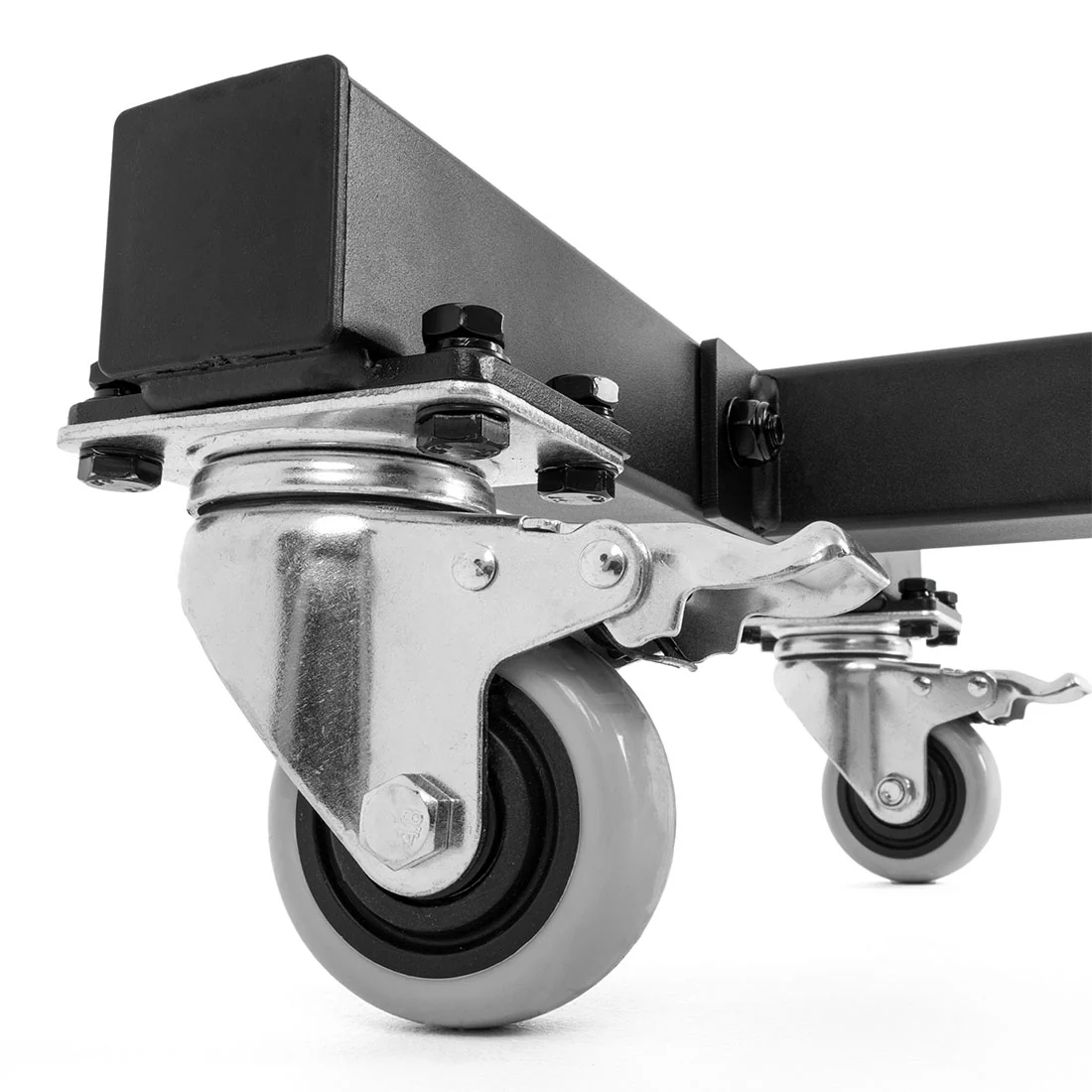 Bumper Plate Storage Stacker with Wheels - Image 5