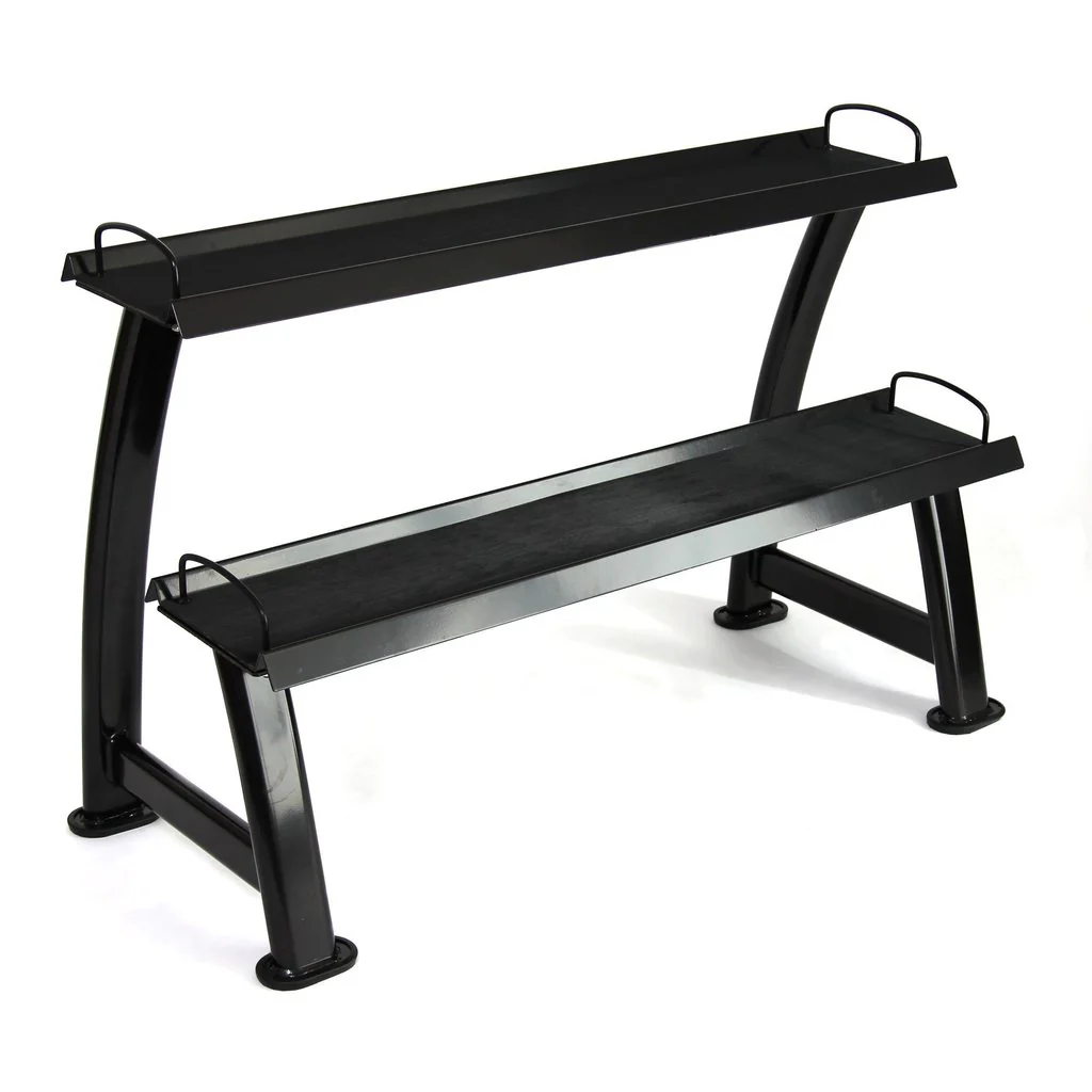 Cast Iron Kettlebell Set 120kg with Storage Rack - Image 3