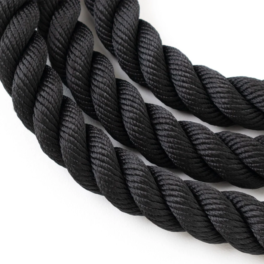 Climbing Rope / Sled Pull Rope Black Thin - 7m x 38mm - Image 7