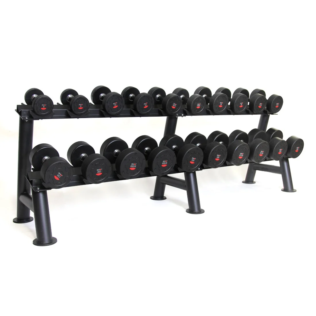 Commercial Dumbbell Set with Rack 5-30kg - Image 12