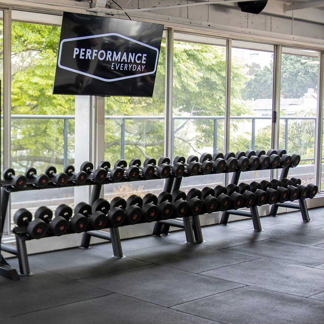 Commercial Dumbbell Set with Rack 5-30kg - Image 4