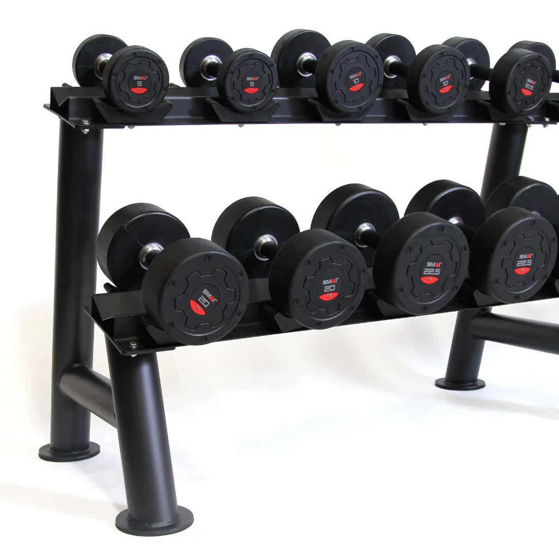 Commercial Dumbbell Set with Rack 5-30kg - Image 5