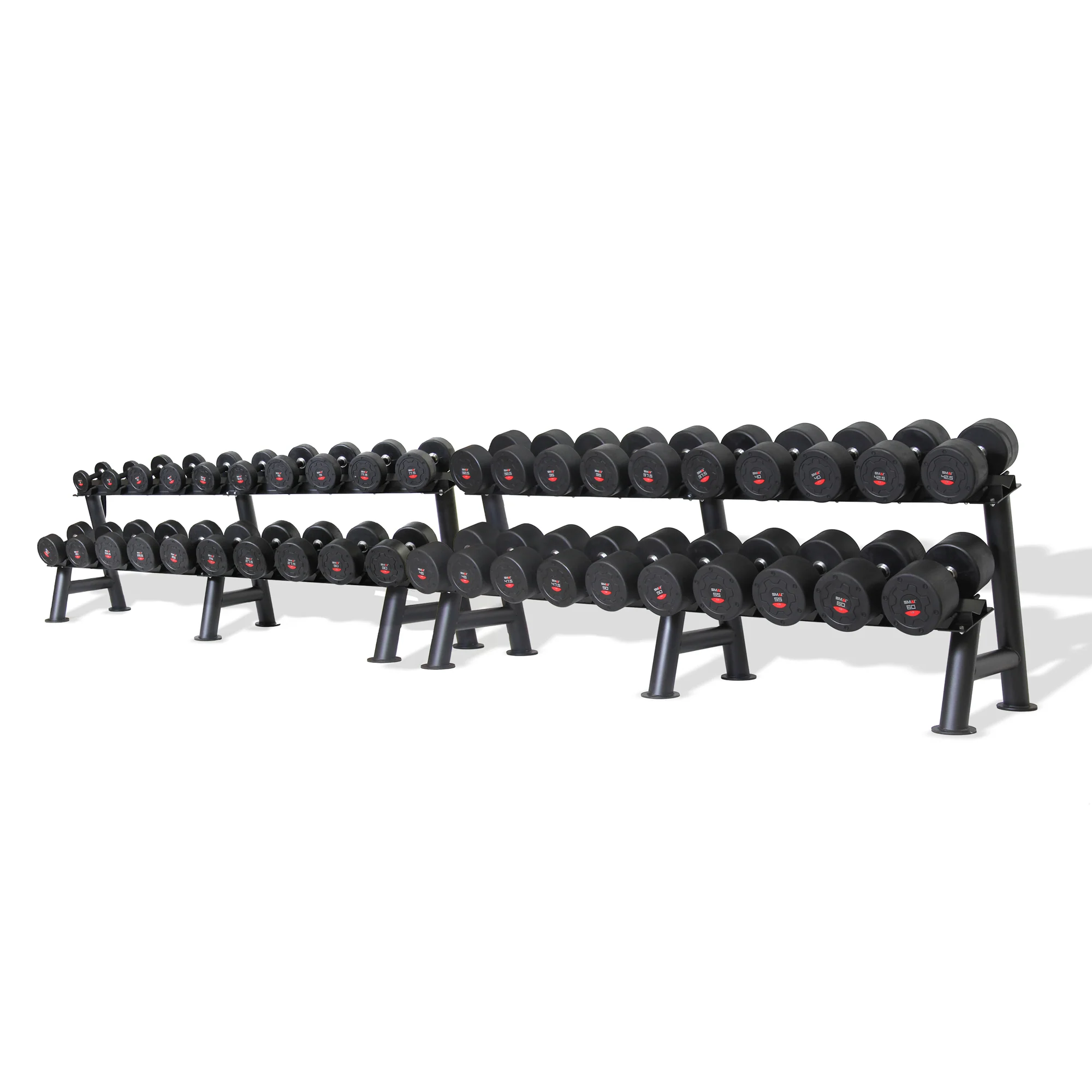 Commercial Dumbbell Set with Rack 5-60kg