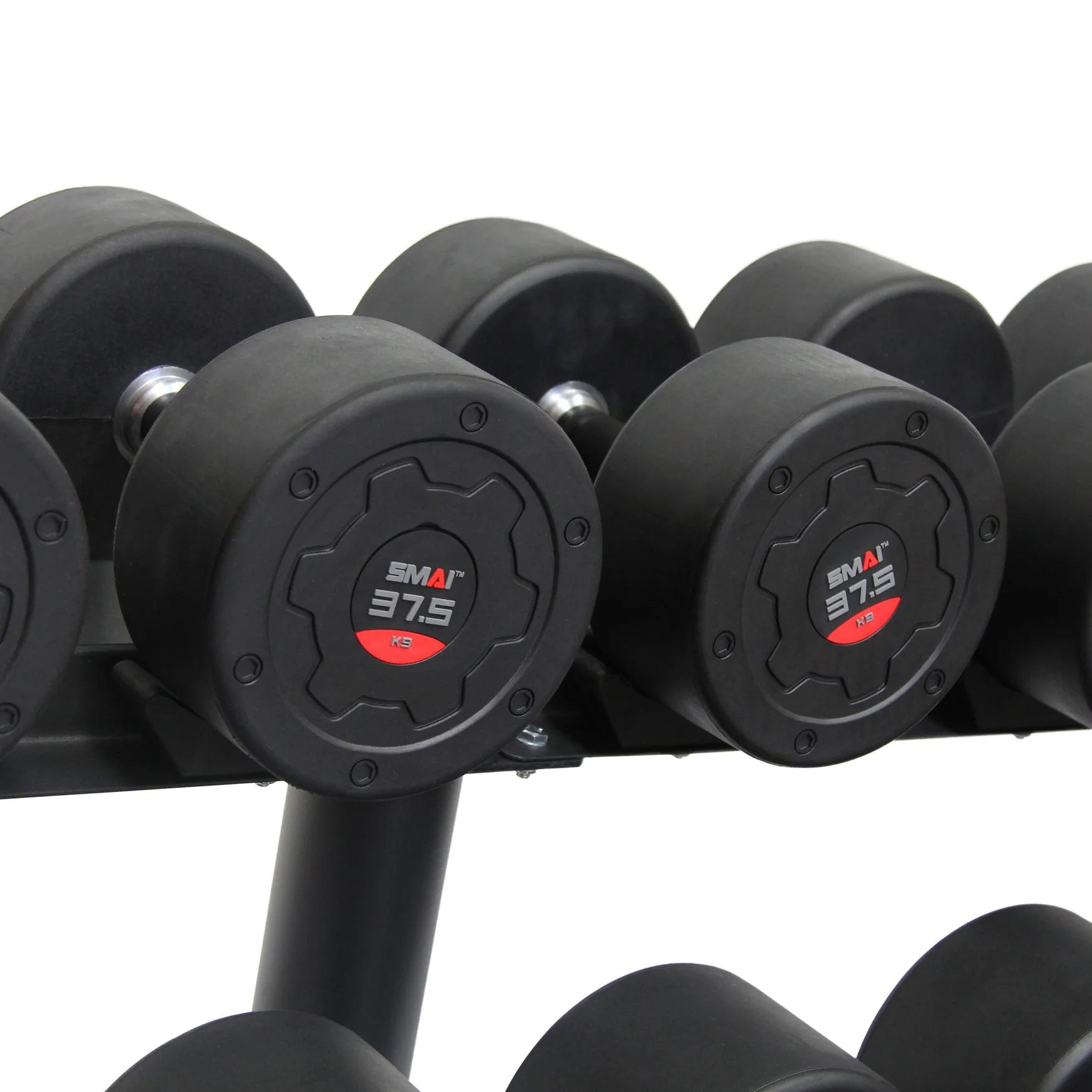 Commercial Dumbbell Set with Rack 32.5-60kg - Image 8