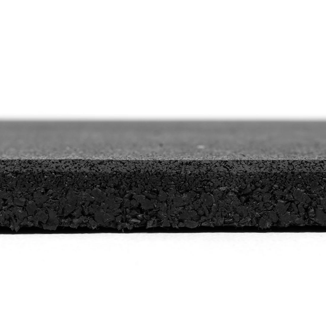 Rubber Gym Flooring Tile - 15mm - Black - Image 4