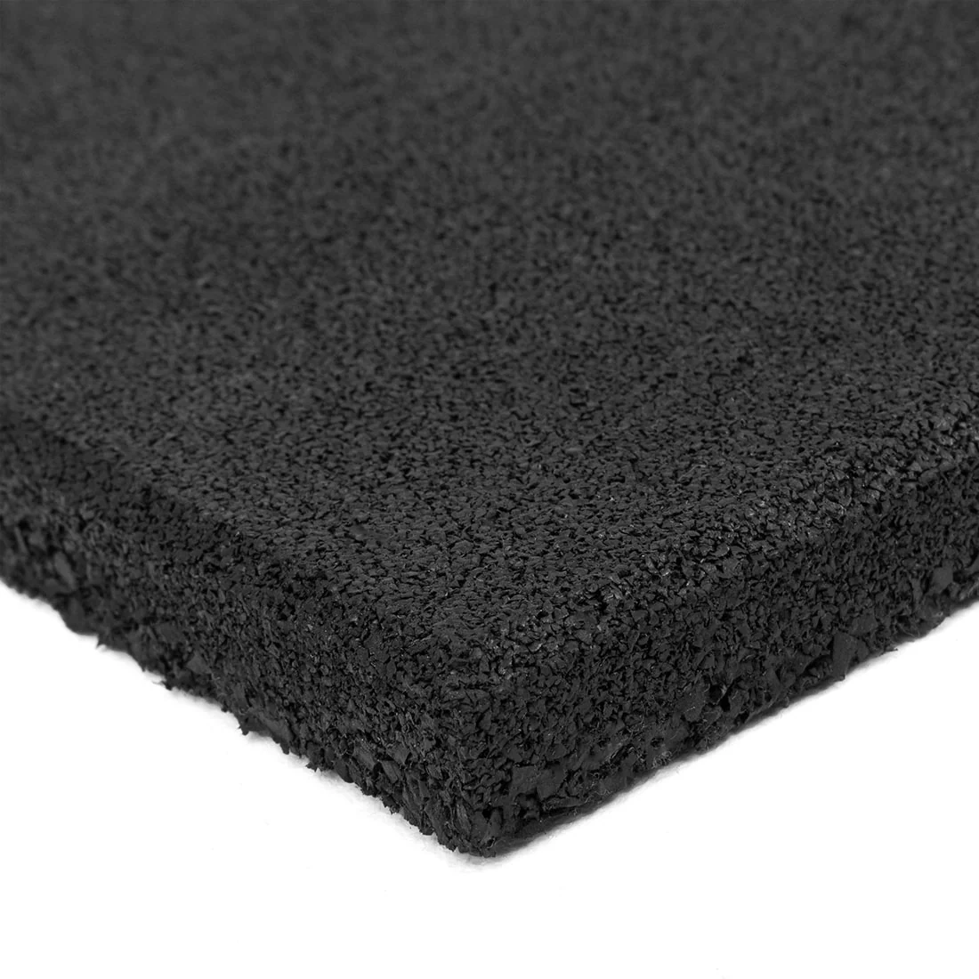 Rubber Gym Flooring Tile - 15mm - Black - Image 9