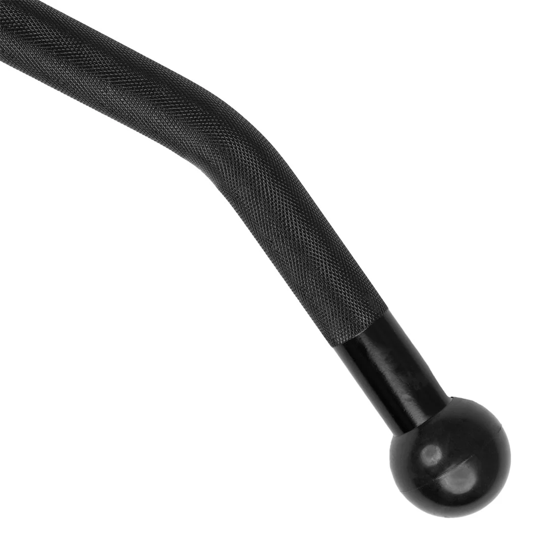 Curl Bar Revolving Attachment with Ball End Grip for Cable Machine - Image 2