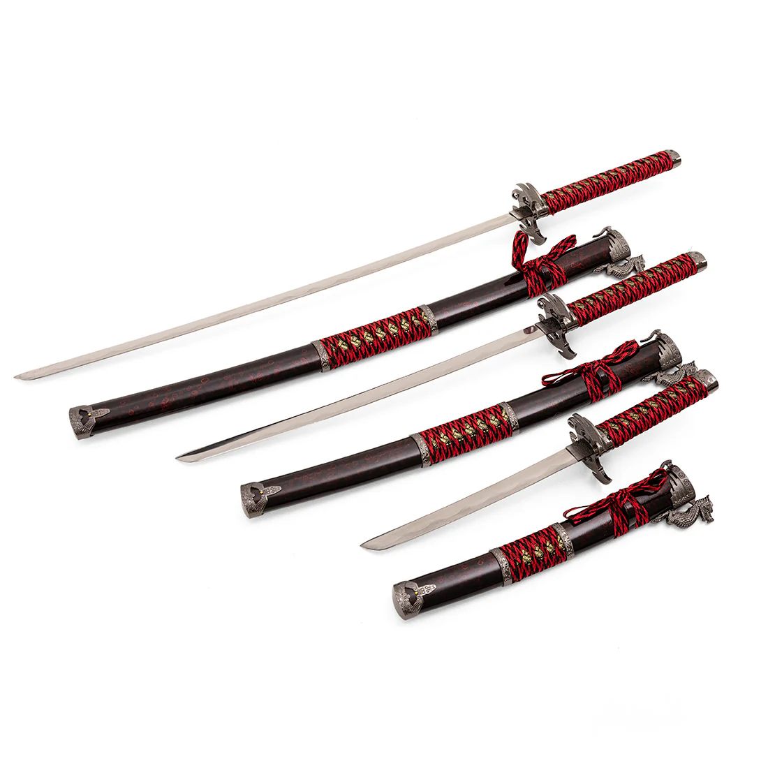 Daisho Molten Dragon 3 Piece Sword & Stand - Display - Image 4