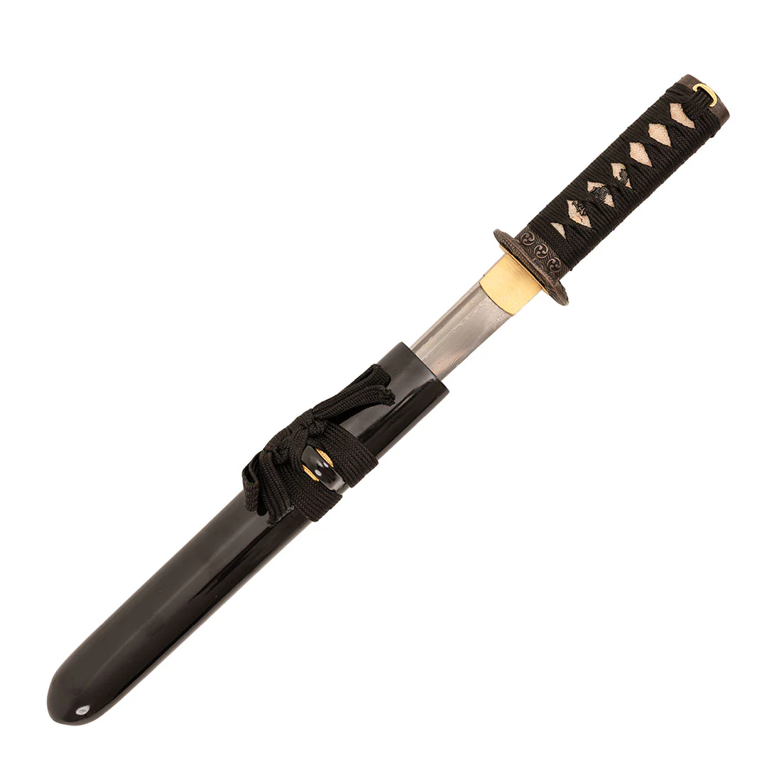 Damascus Black Infinite Dragon Tanto - Image 2