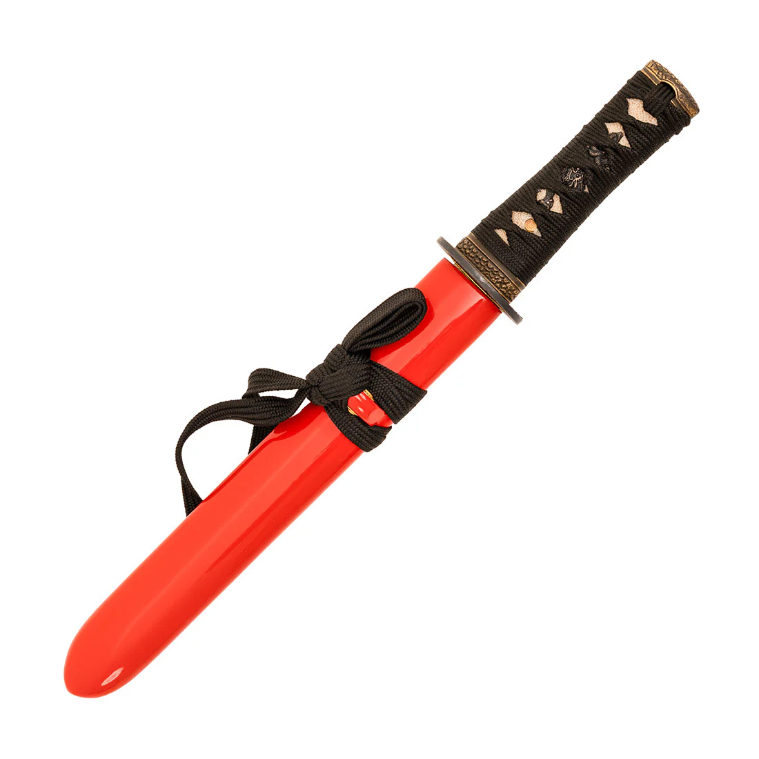 Damascus Red Tiger Tanto - Image 2