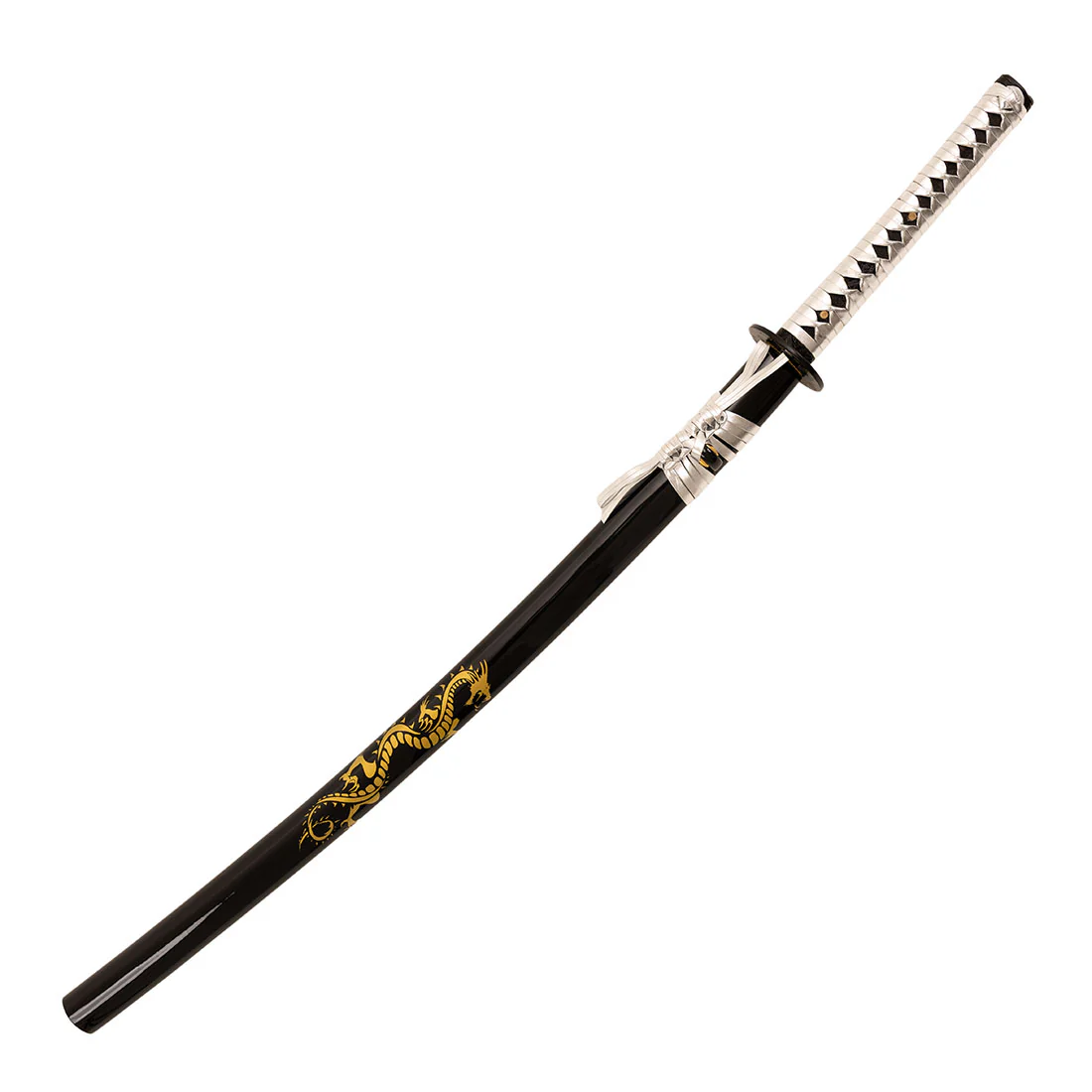 Display Carbon Katana - Black Dragon Rose Tip - Image 4