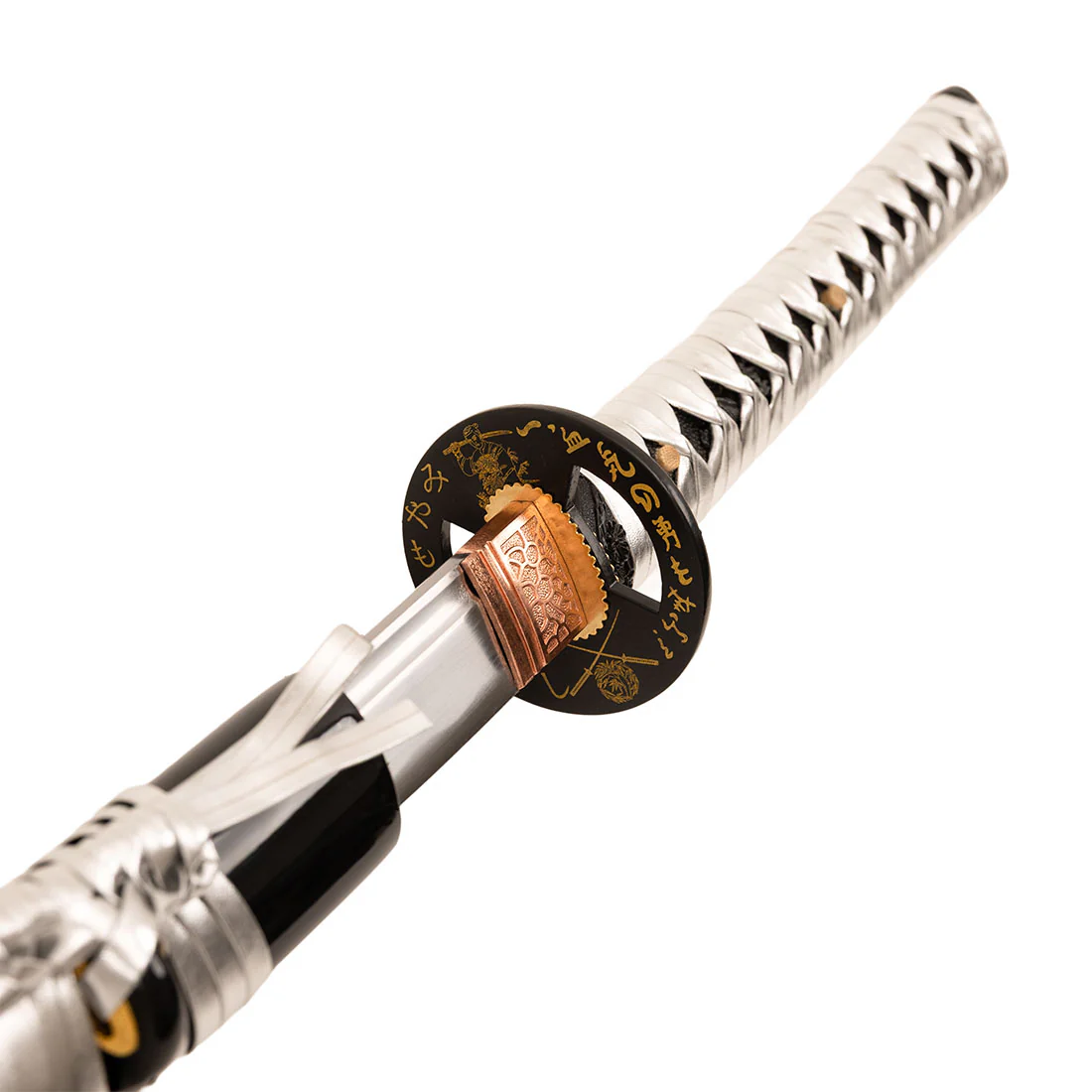 Display Carbon Katana - Black Dragon Rose Tip - Image 5