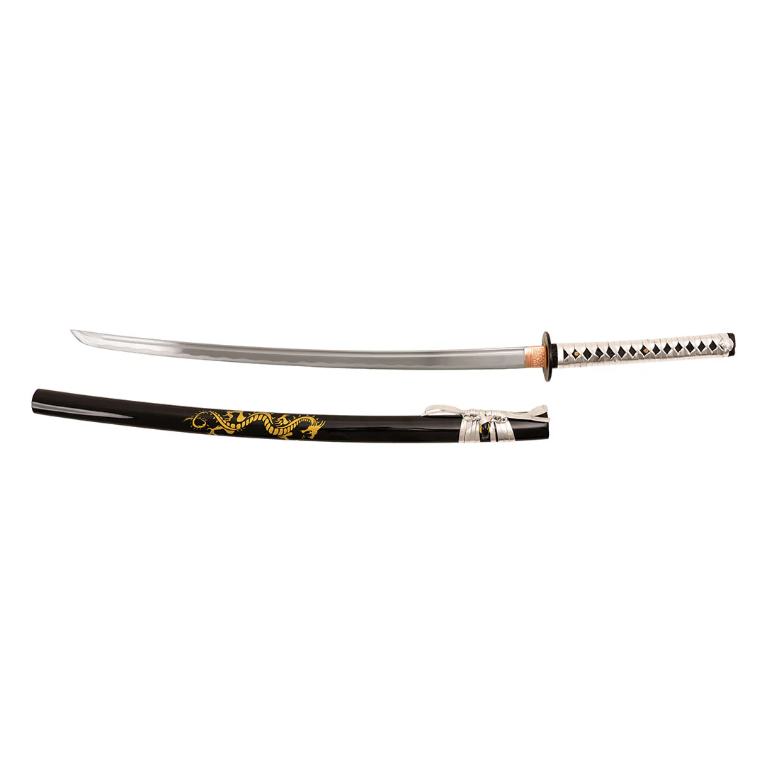Display Carbon Katana - Black Dragon Rose Tip - Image 6