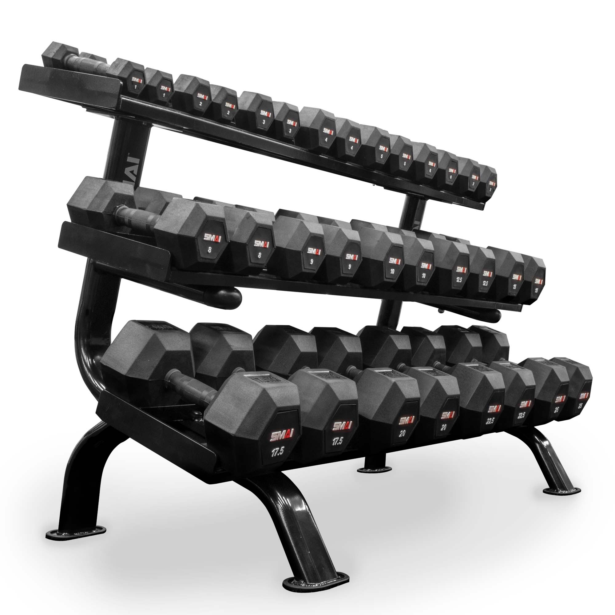 Dumbbell Rack - 3 Tier - Image 3