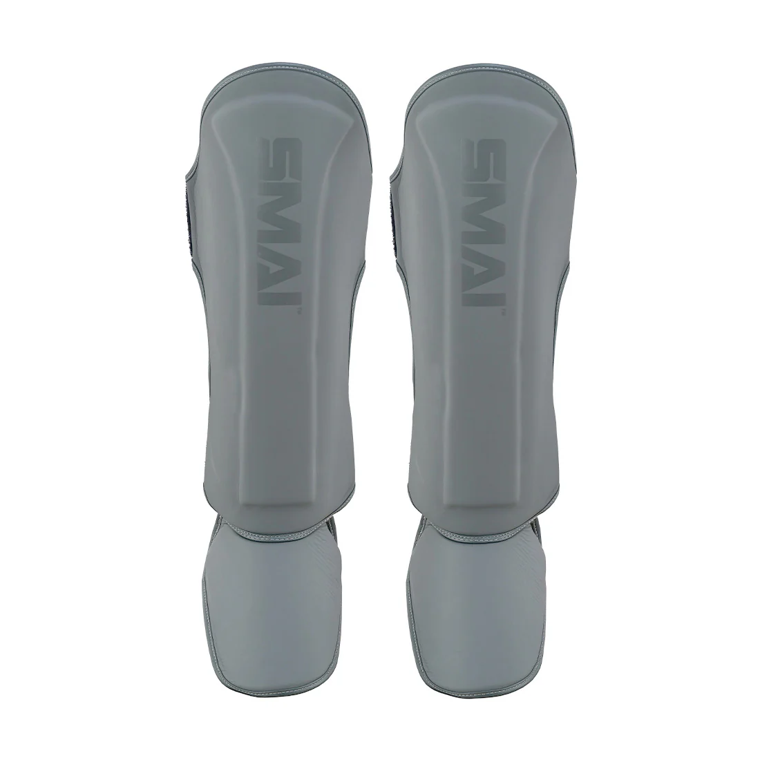Elite85 Muay Thai Shin Guards - Charcoal - Image 2
