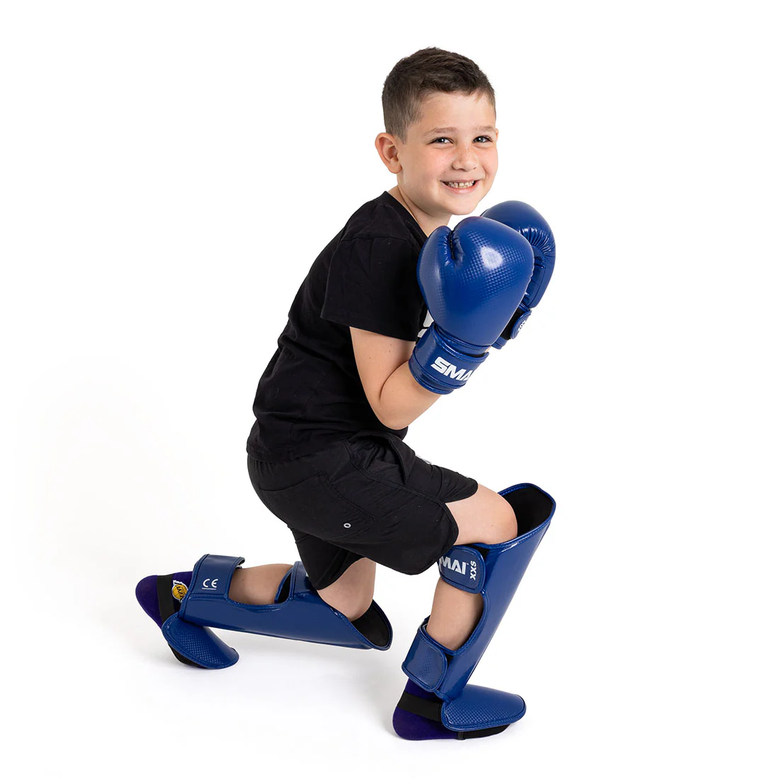 Essentials Kids Boxing Glove - Blue - Image 3