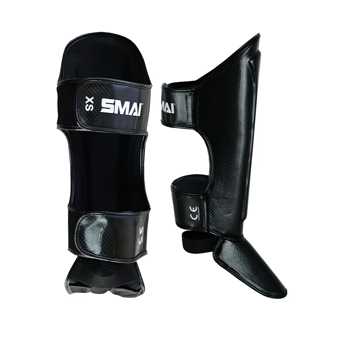 Essentials Muay Thai Shin Guards Kids - Black - Image 3