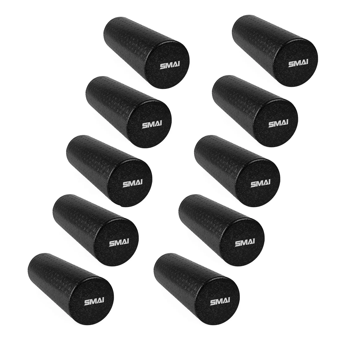 Foam Roller - Half Length Firm - Bulk 10 Pack