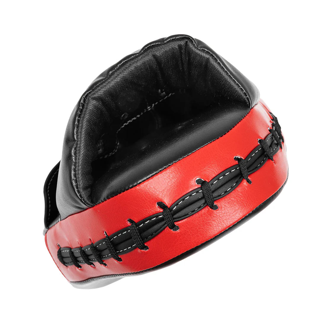 Focus Mitt - Synthetic Leather Black/Red - Image 4