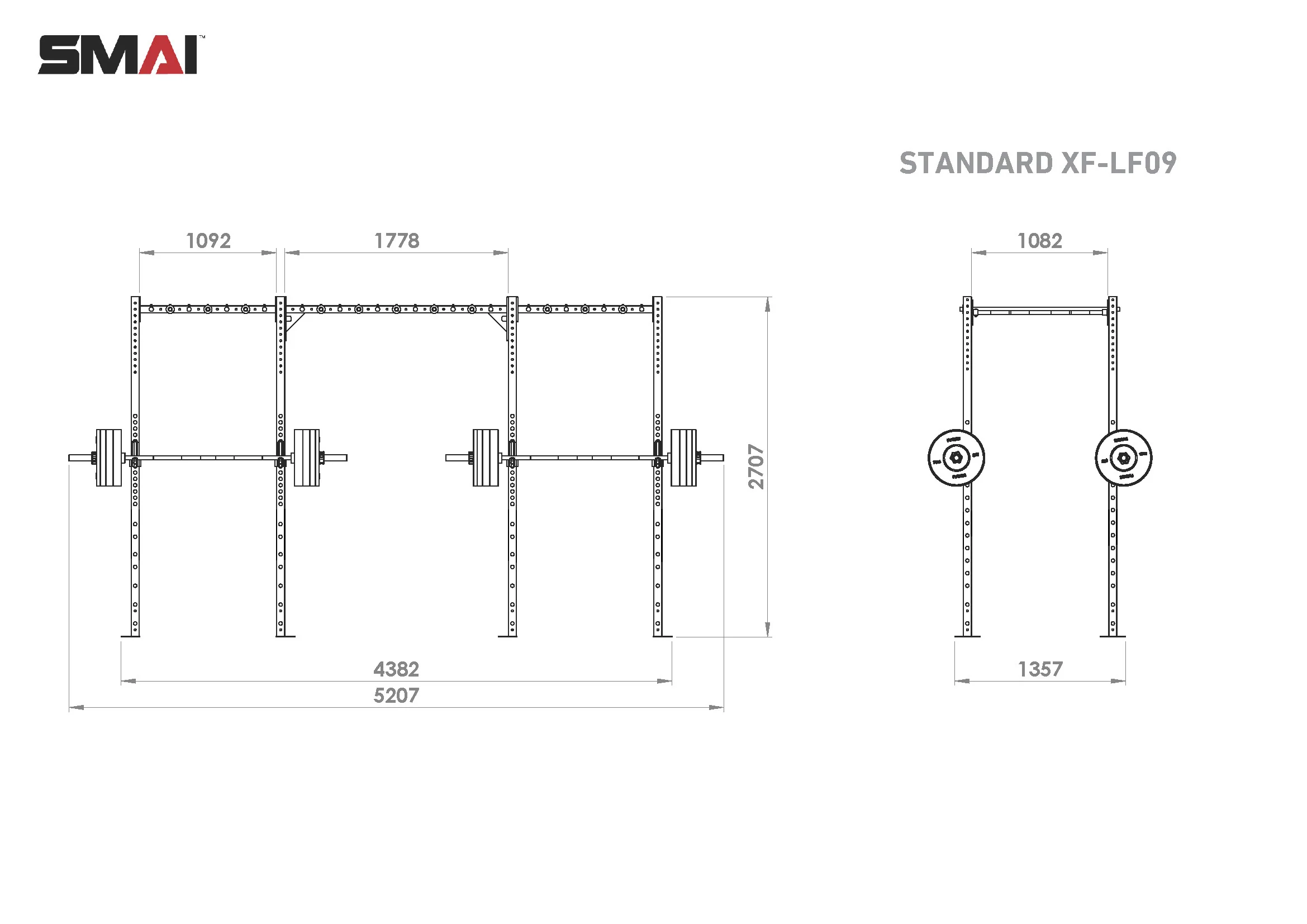 Rig - 4 Squat Cells with Monkey - X-Frame - Image 5
