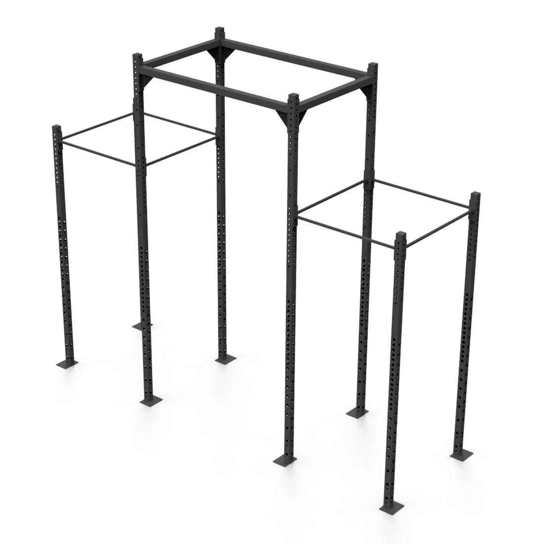 Rig - 4 Squat Cells with Utility Bridge - X-Frame - Image 2