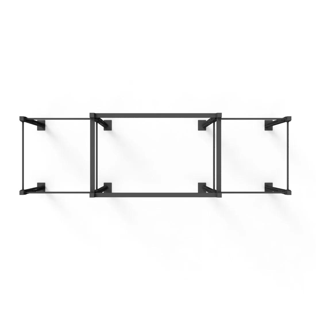 Rig - 4 Squat Cells with Utility Bridge - X-Frame - Image 4