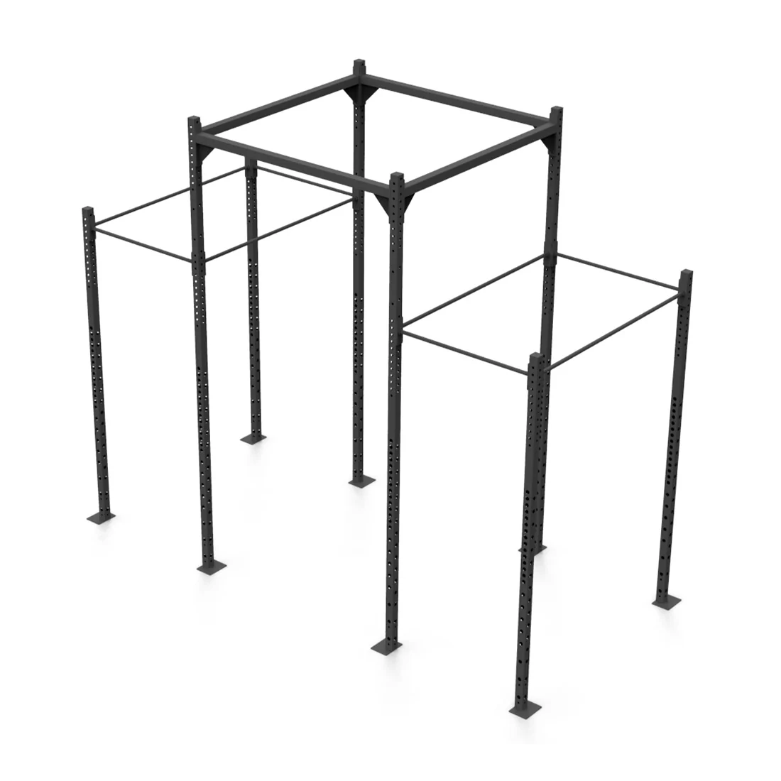 Rig - 4 Squat Cells with Utility Bridge - X-Frame - Image 7