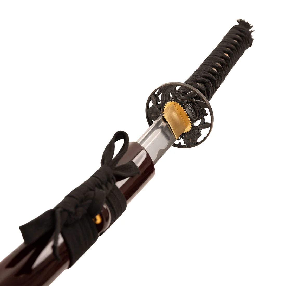 High Carbon Steel Katana - Crimson Eclipse - Image 6