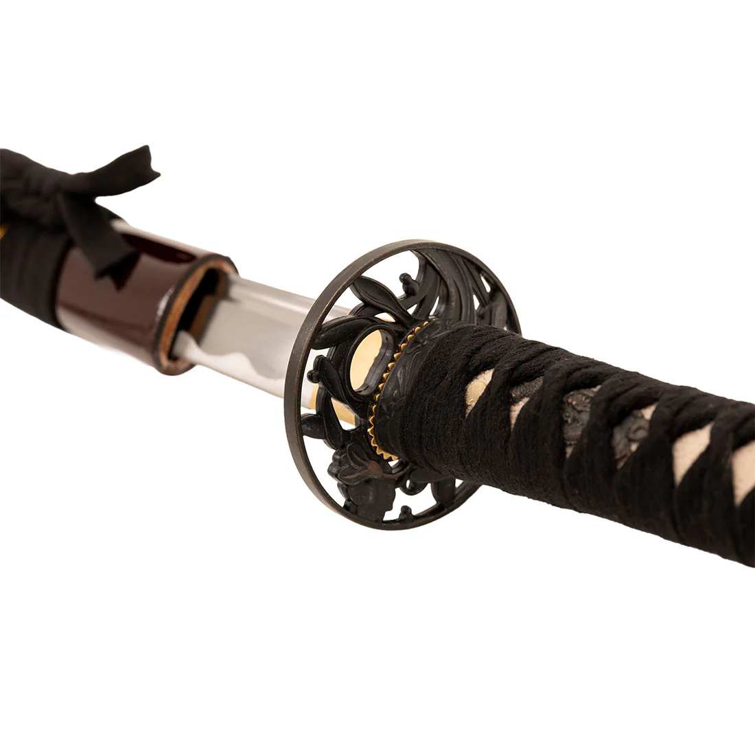 High Carbon Steel Katana - Crimson Eclipse - Image 7