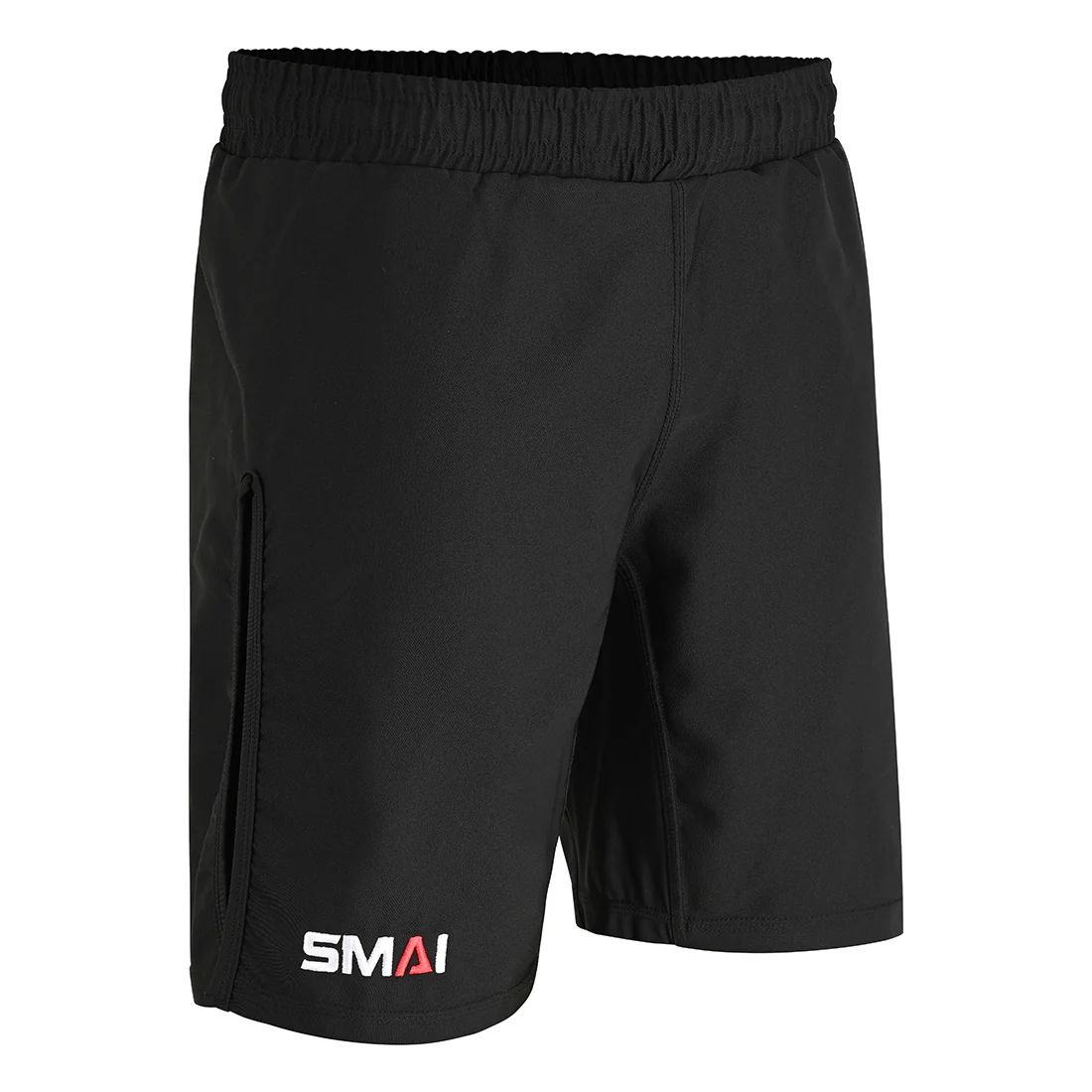 Hybrid MMA Grappling Shorts - Black - Image 3