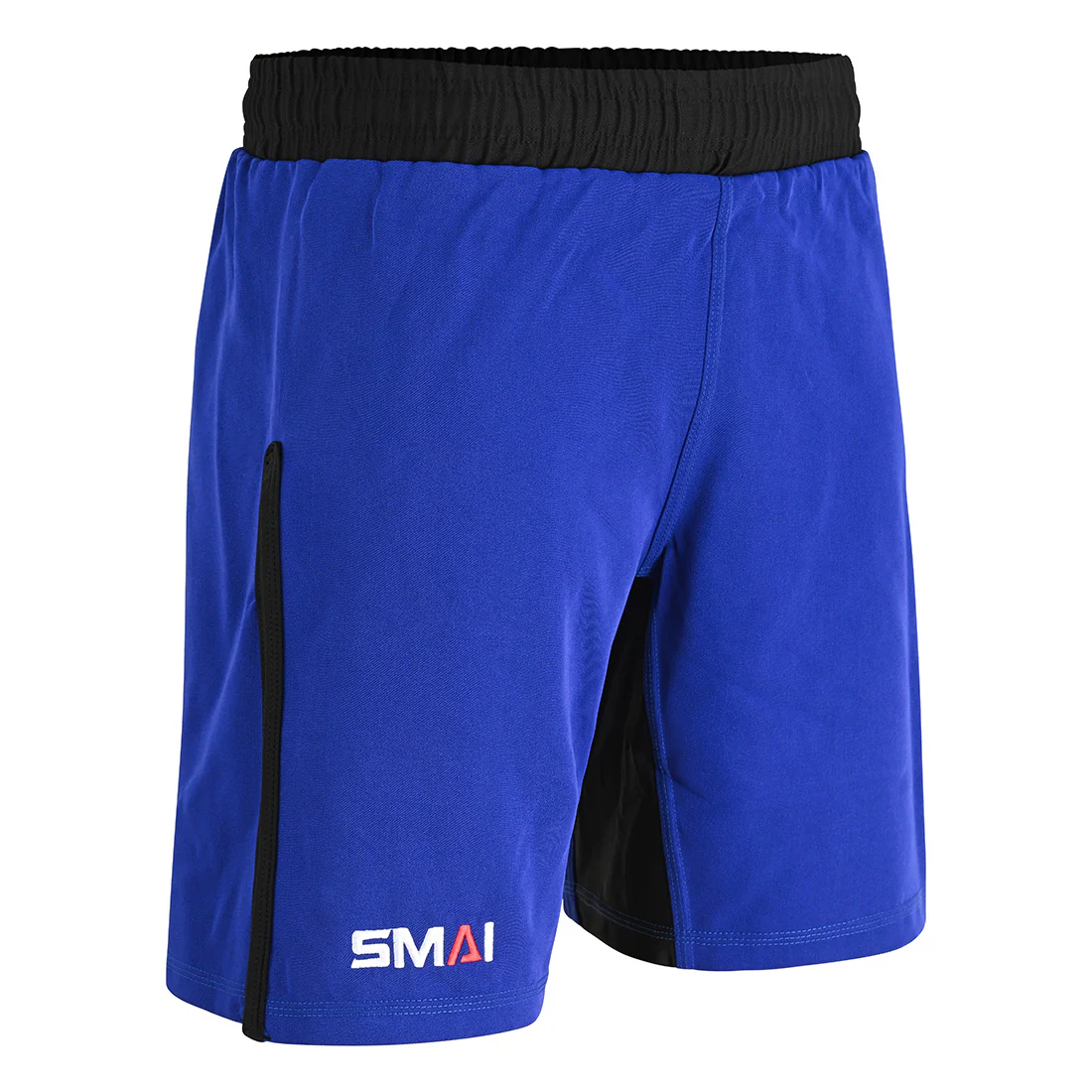 Hybrid MMA Grappling Shorts - Black / Blue - Image 3