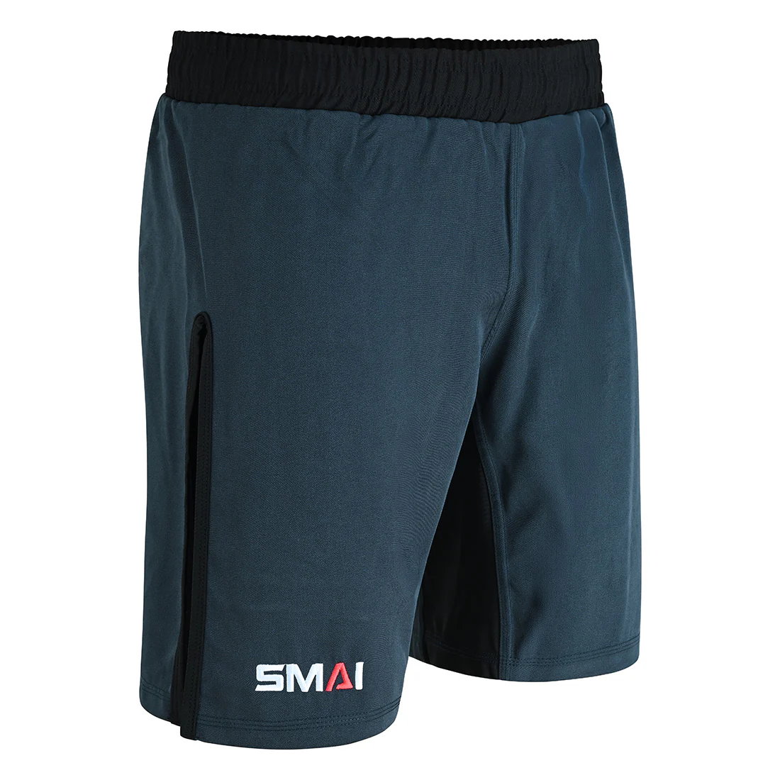 Hybrid MMA Grappling Shorts - Black / Grey - Image 3
