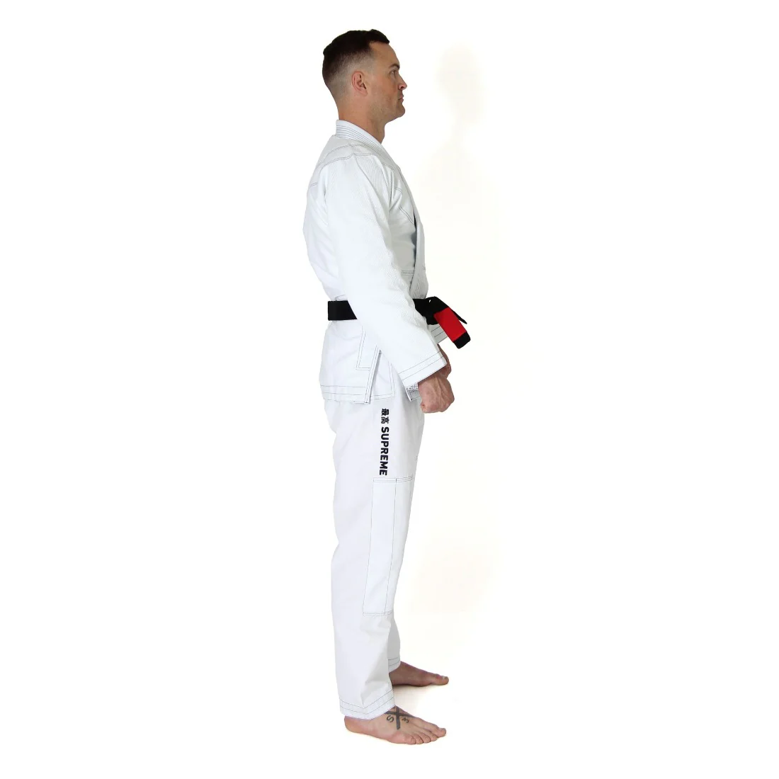 Supreme Brazilian Jiu Jitsu Uniform - White - Image 5