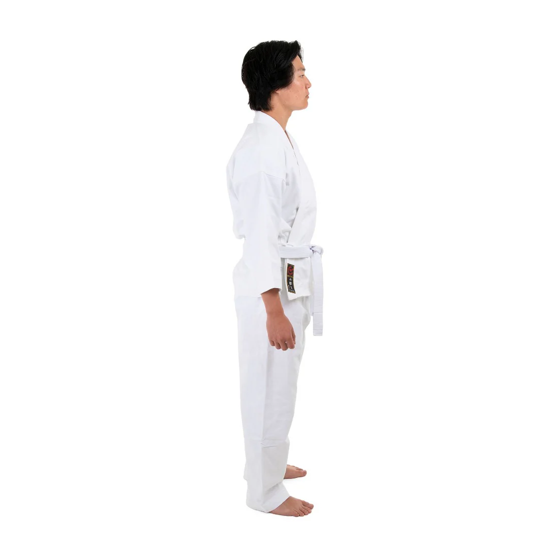 Karate Uniform - 10oz Canvas Gi (White) - Image 3