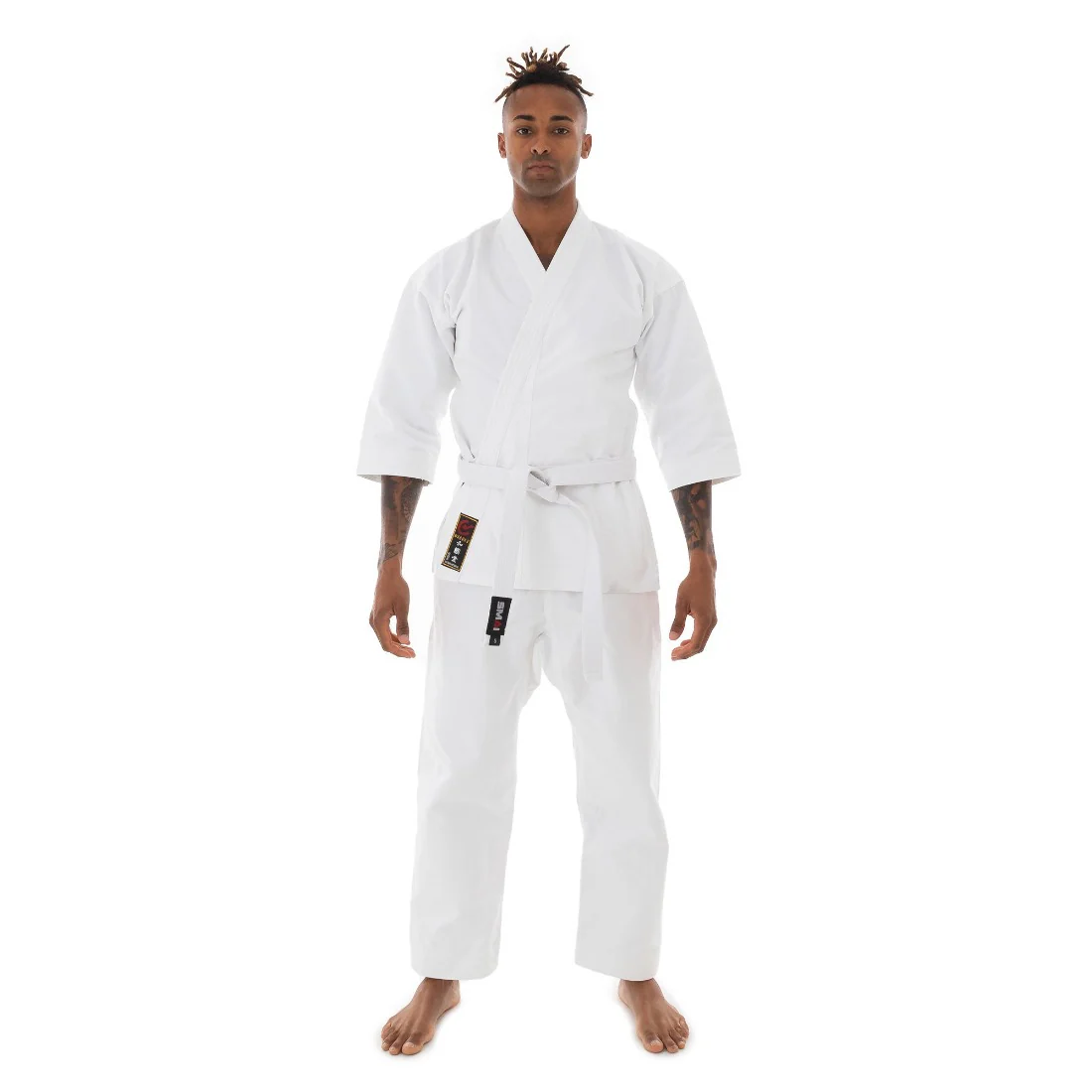 Karate Uniform - 10oz Canvas Gi (White) - Image 7