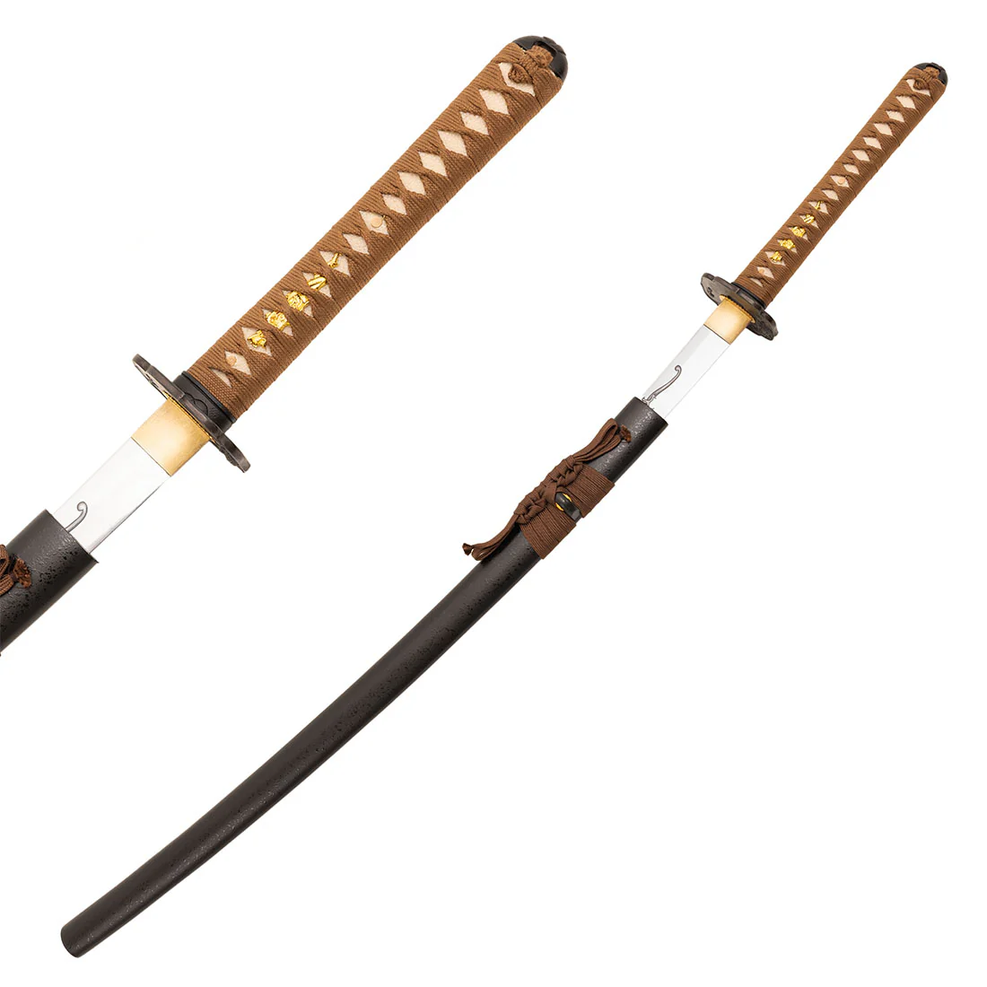 Forged Katana - Black Copper Dragon